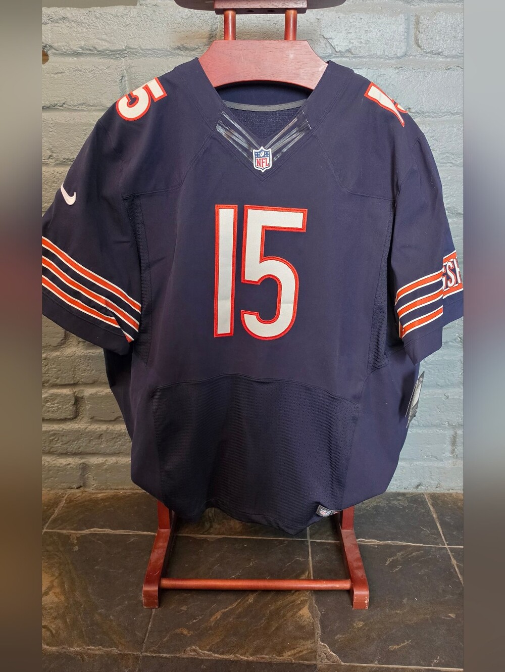 NFL Chicafo Bears Brandon MARSHALL ELITE ON-FIELD JERSEY 4XL #15 NWT